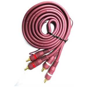 Geeko Turquoise 2 X RCA Male to Male Audio Cable