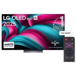LG 210cm (83") EVO 4K 144Hz AI Smart TV - OLED83C5